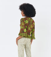 Sandrine - Cotton jacquard sweater Sandrine - Cotton jacquard sweater