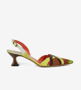 Peonia - Slingback in cotone Peonia - Slingback in cotone