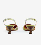 Peonia - Cotton slingback