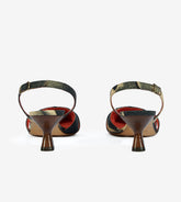 Peonia - Cotton slingback