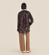 Dafne - Scarf blouse