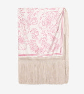Amour Botanica - Scialle con frange 