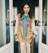 Dafne - Blusa con sciarpa